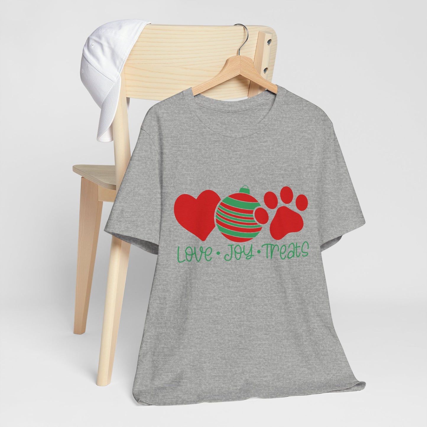 Jersey Short Sleeve Tee. Love- Joy- Treats