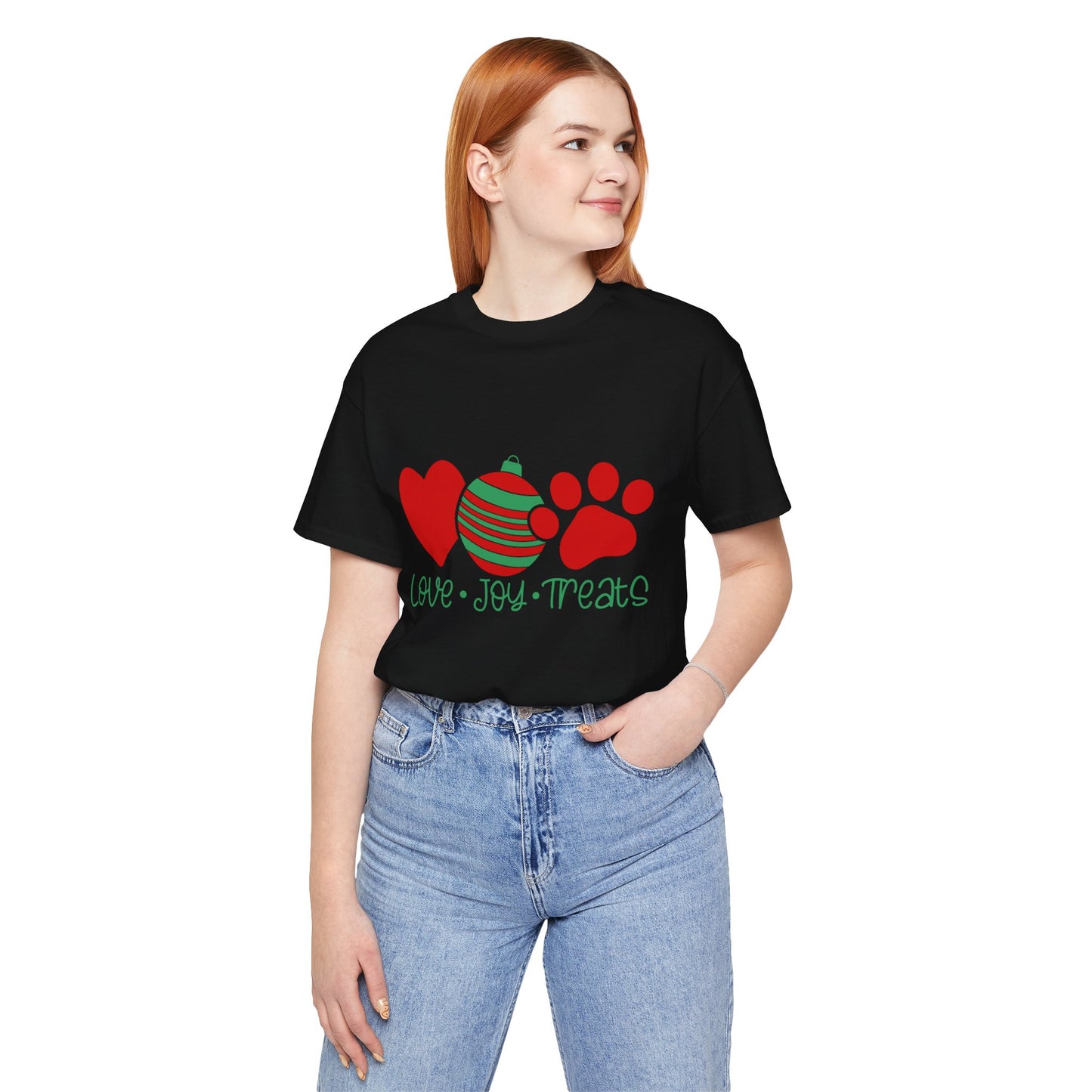 Jersey Short Sleeve Tee. Love- Joy- Treats