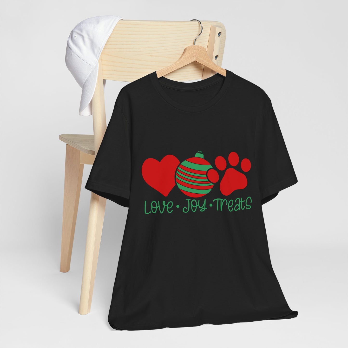 Jersey Short Sleeve Tee. Love- Joy- Treats