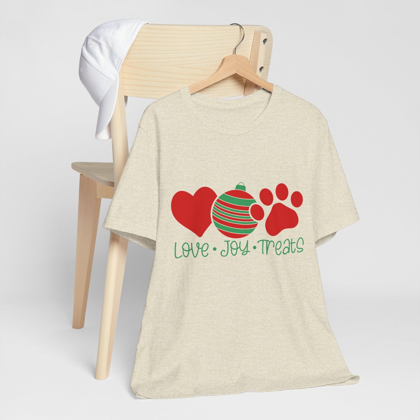 Jersey Short Sleeve Tee. Love- Joy- Treats