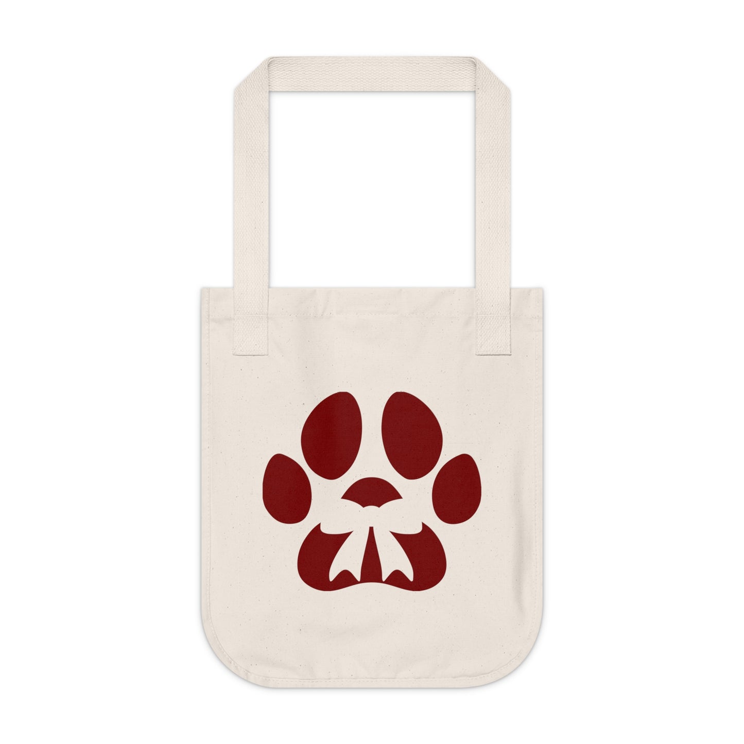 Organic Canvas Tote Bag Dog