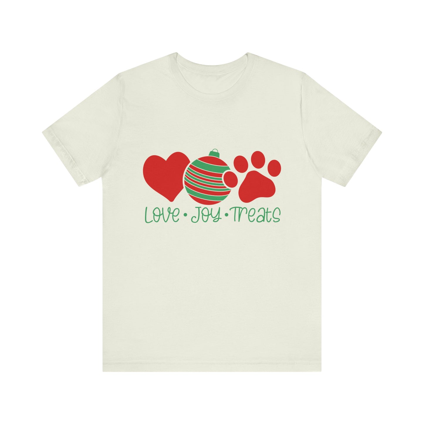 Jersey Short Sleeve Tee. Love- Joy- Treats