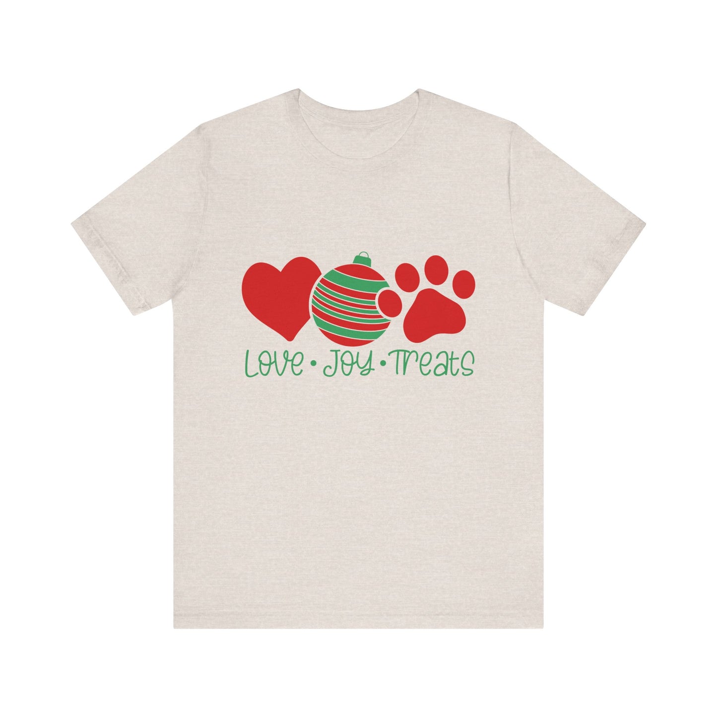 Jersey Short Sleeve Tee. Love- Joy- Treats