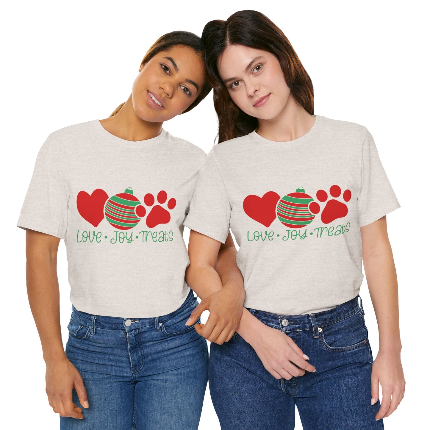 Jersey Short Sleeve Tee. Love- Joy- Treats