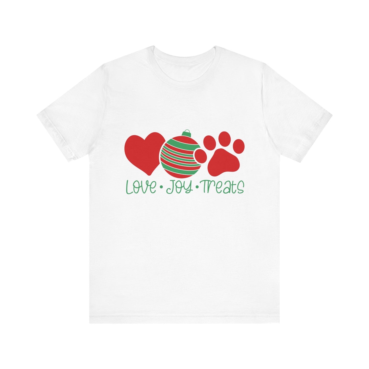 Jersey Short Sleeve Tee. Love- Joy- Treats