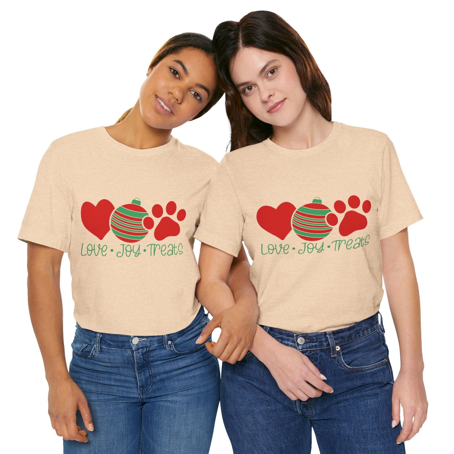 Jersey Short Sleeve Tee. Love- Joy- Treats