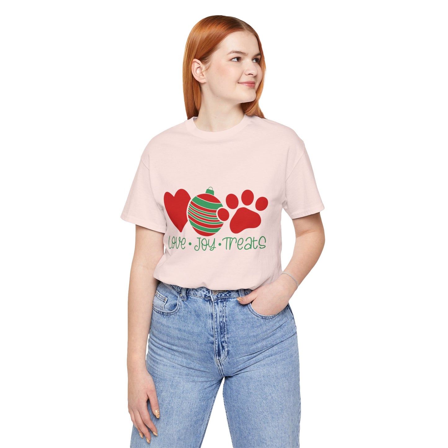 Jersey Short Sleeve Tee. Love- Joy- Treats