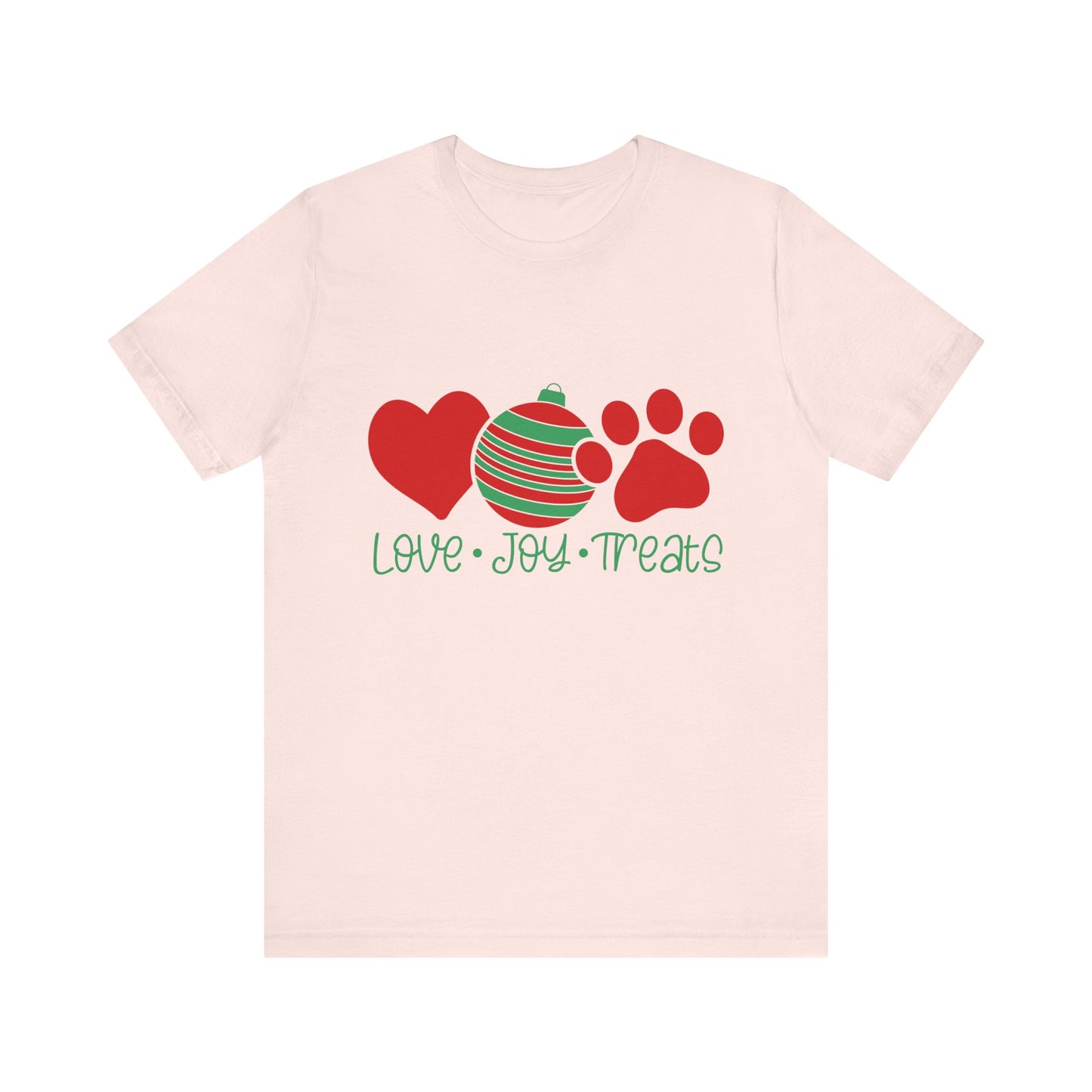 Jersey Short Sleeve Tee. Love- Joy- Treats