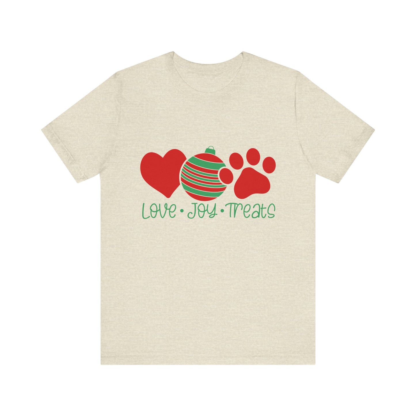 Jersey Short Sleeve Tee. Love- Joy- Treats