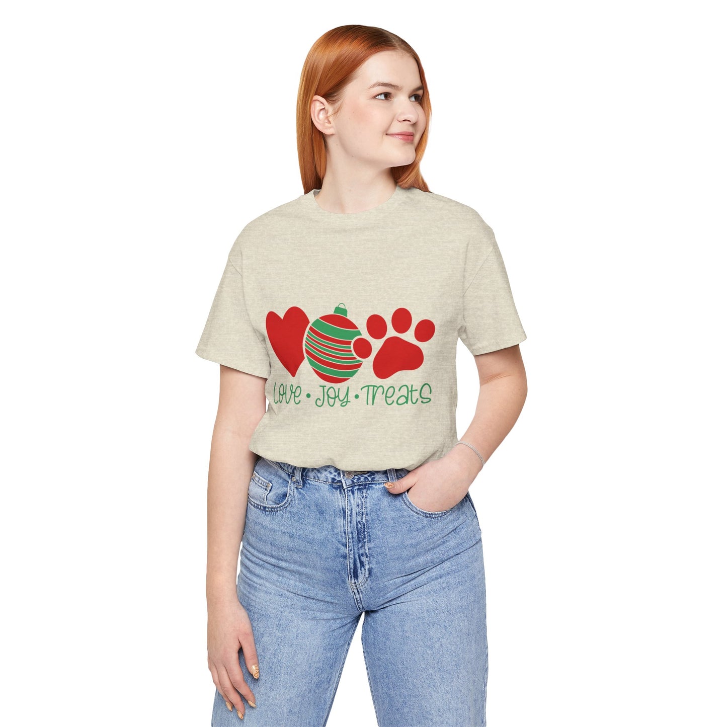 Jersey Short Sleeve Tee. Love- Joy- Treats