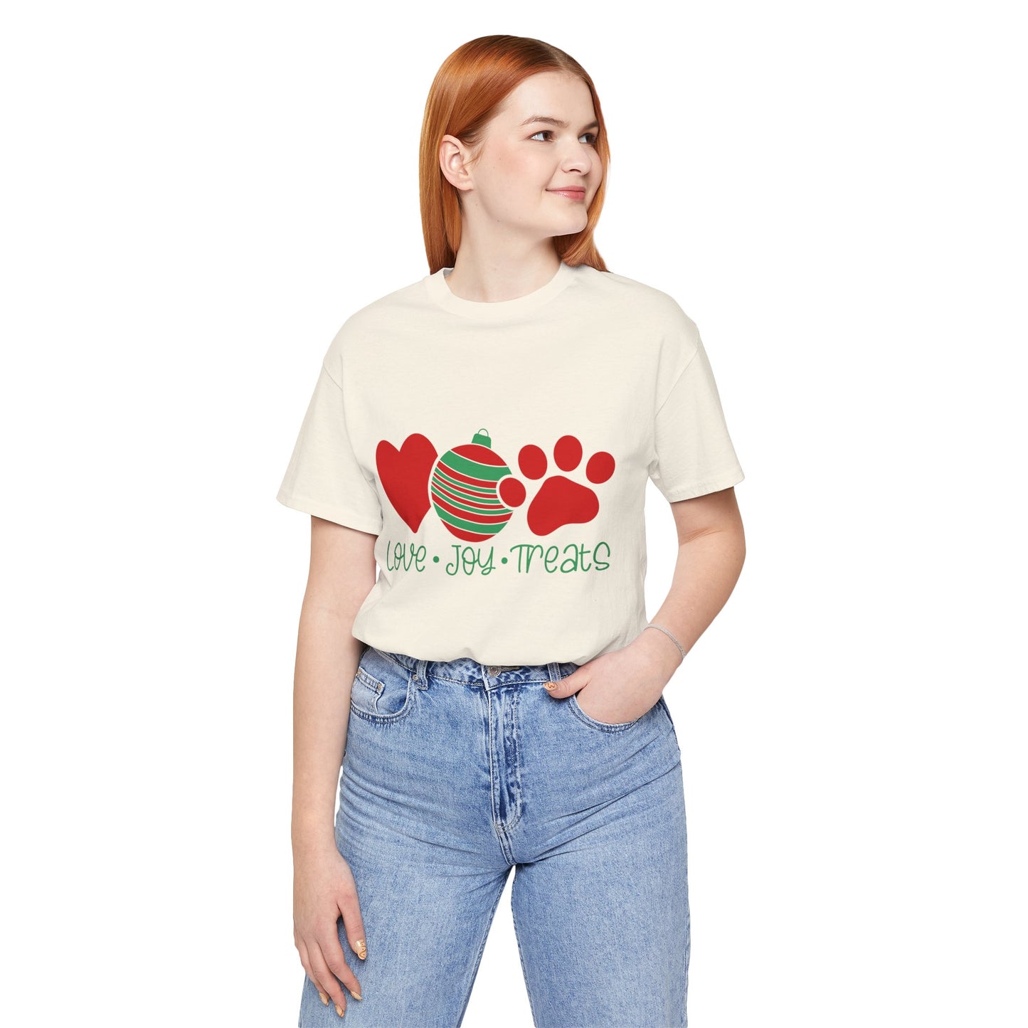 Jersey Short Sleeve Tee. Love- Joy- Treats