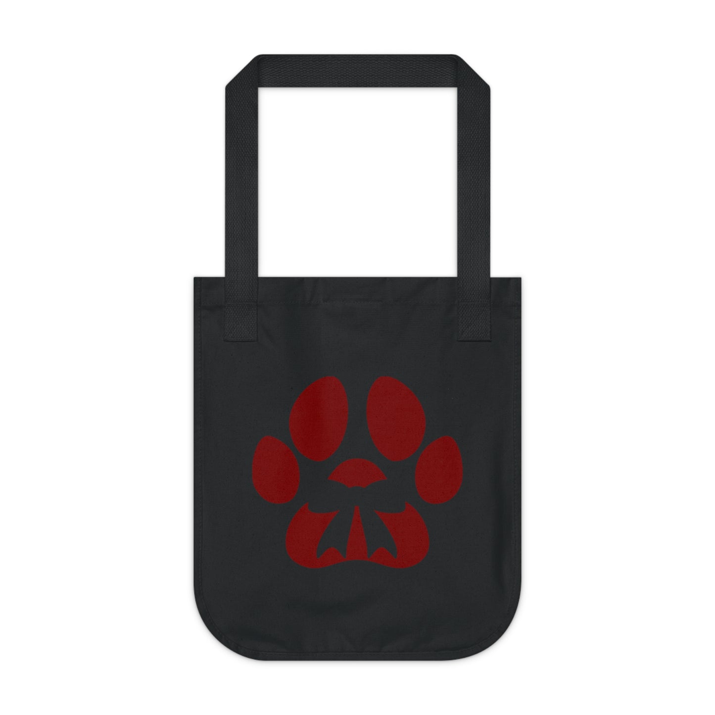 Organic Canvas Tote Bag Dog