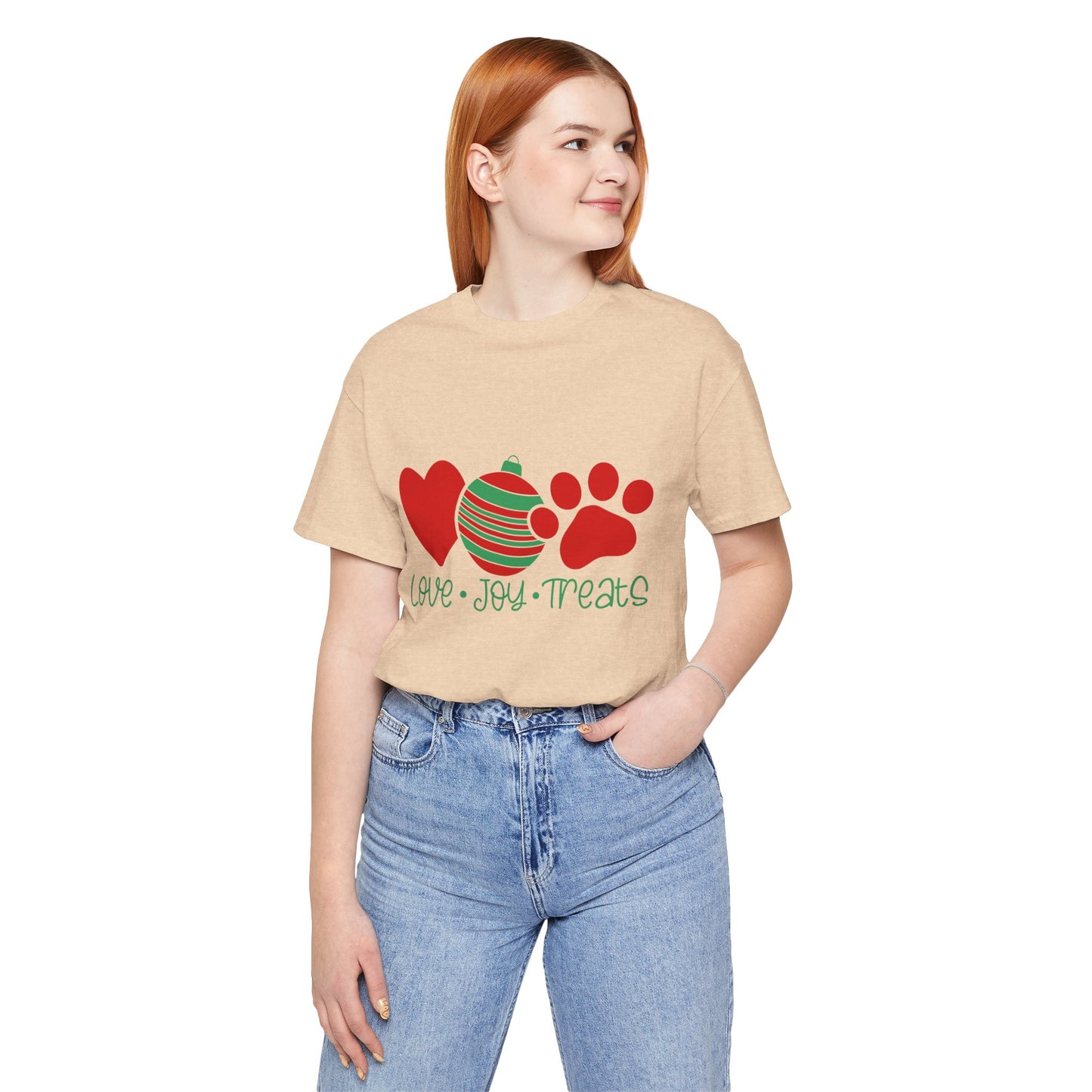 Jersey Short Sleeve Tee. Love- Joy- Treats