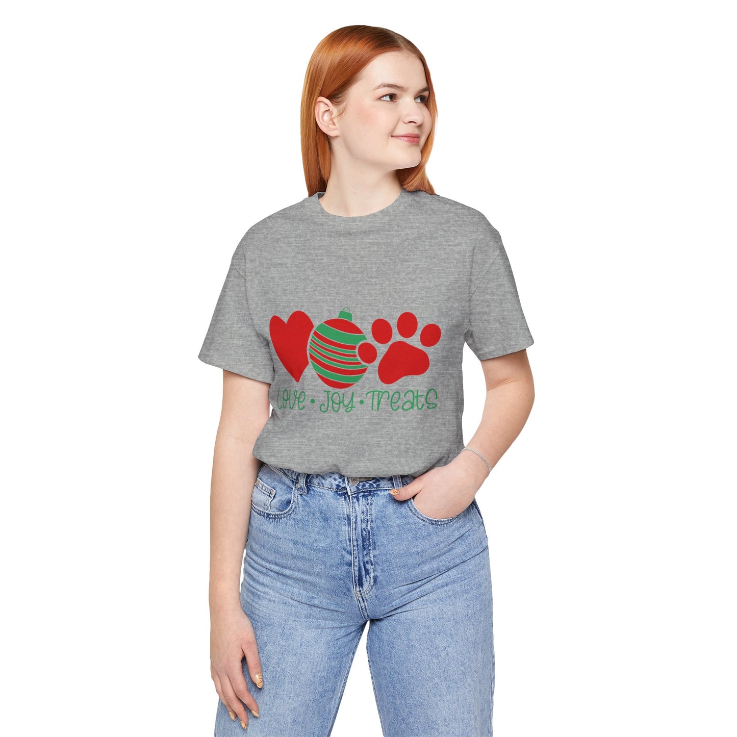 Jersey Short Sleeve Tee. Love- Joy- Treats