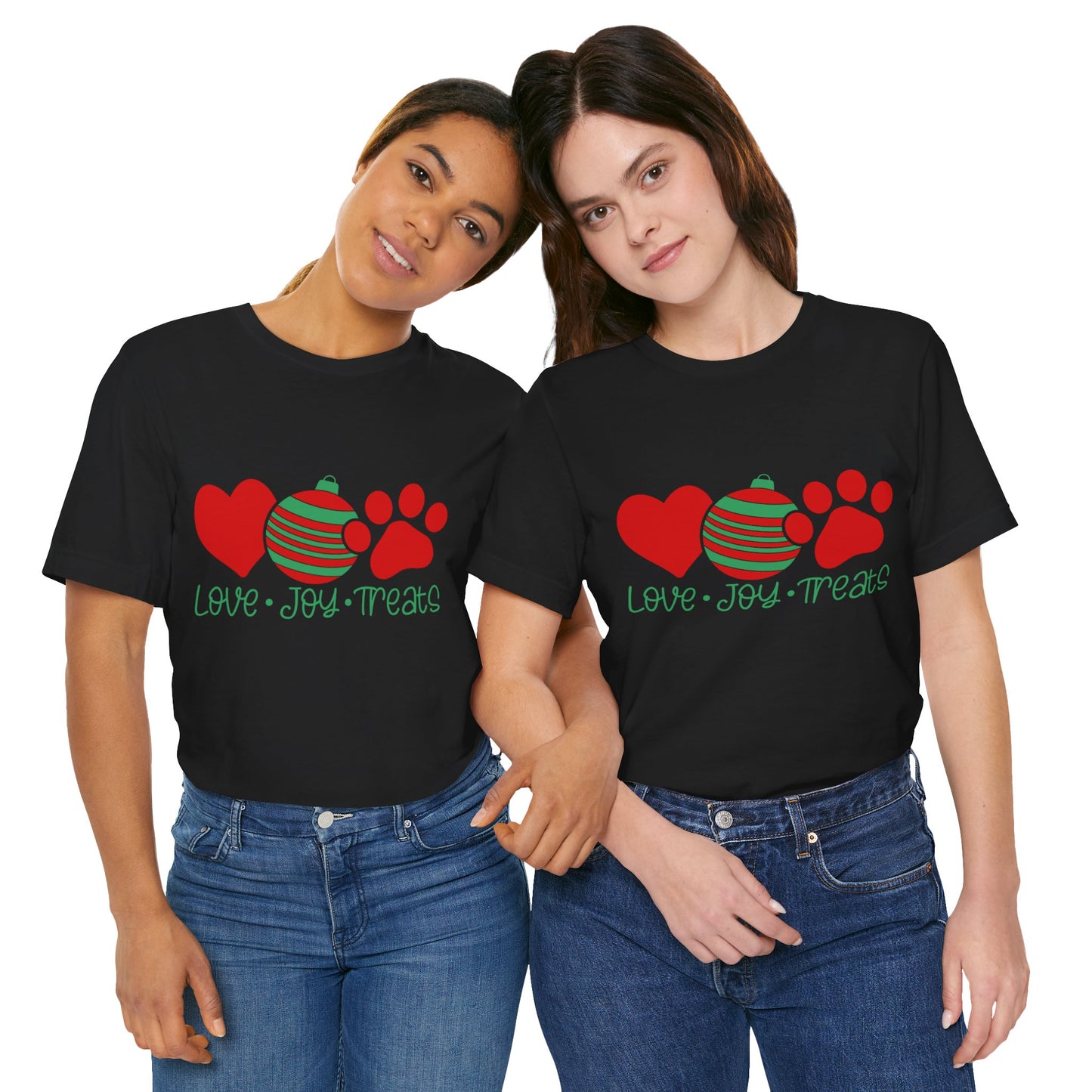 Jersey Short Sleeve Tee. Love- Joy- Treats