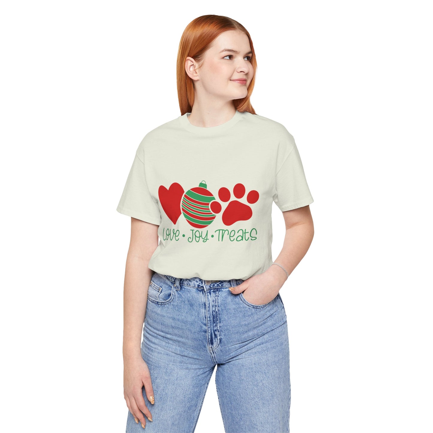 Jersey Short Sleeve Tee. Love- Joy- Treats