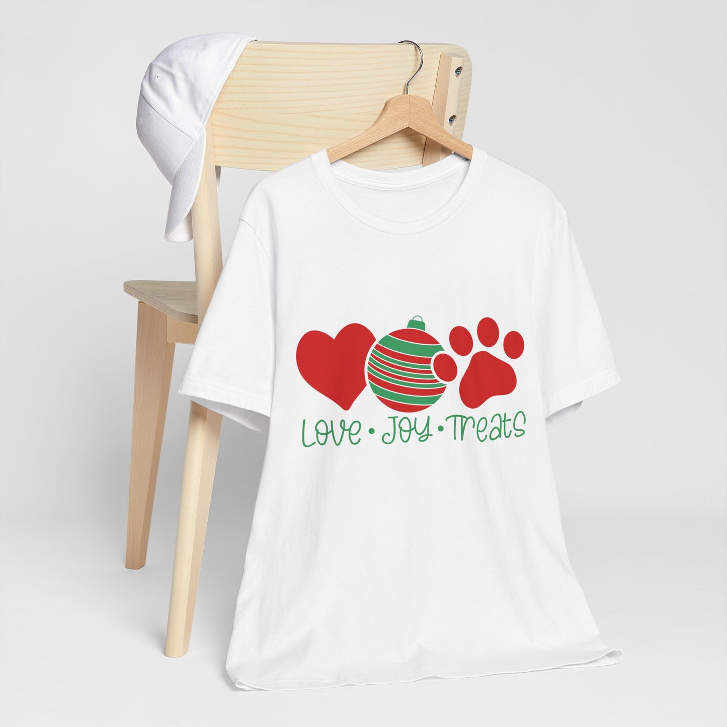 Jersey Short Sleeve Tee. Love- Joy- Treats