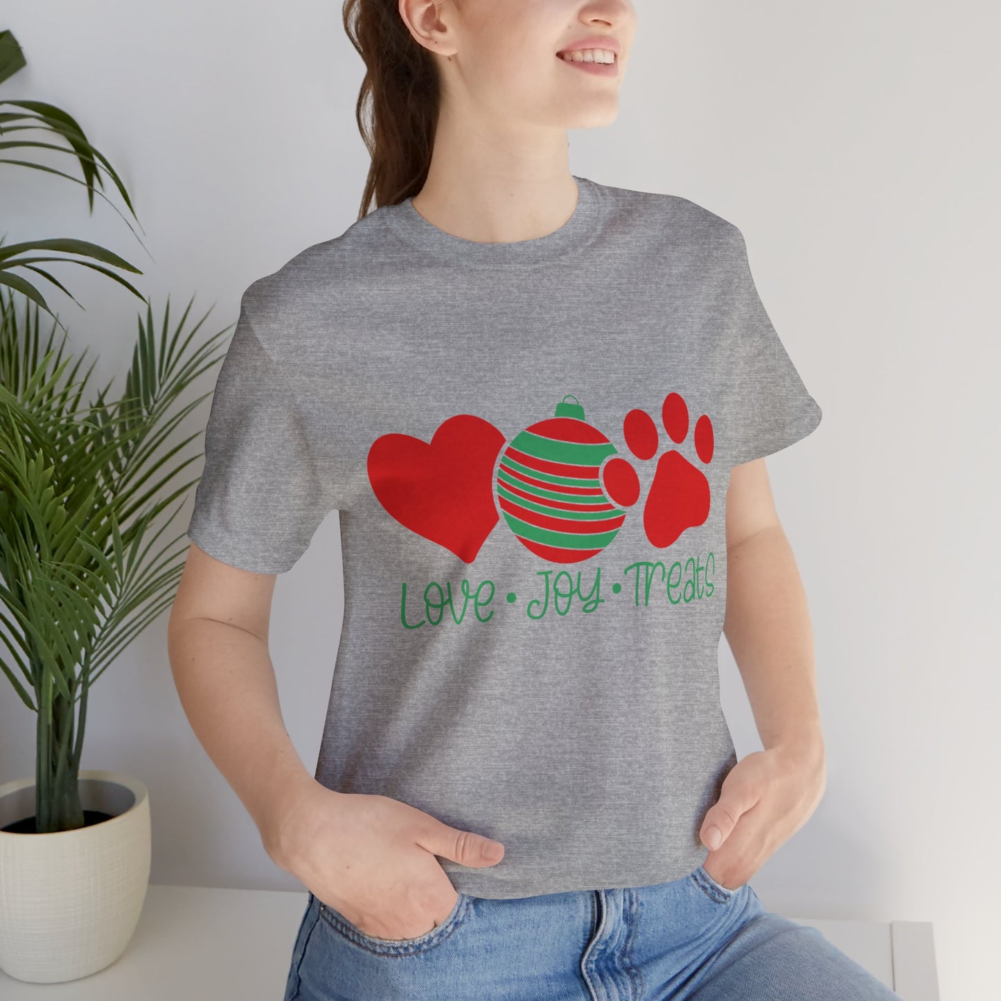 Jersey Short Sleeve Tee. Love- Joy- Treats