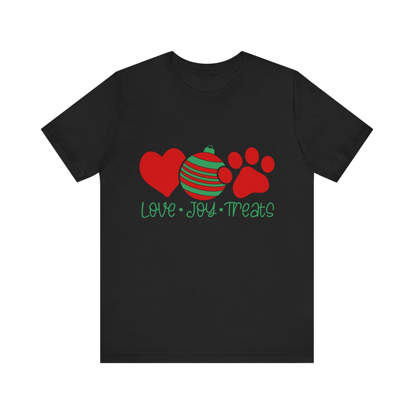 Jersey Short Sleeve Tee. Love- Joy- Treats