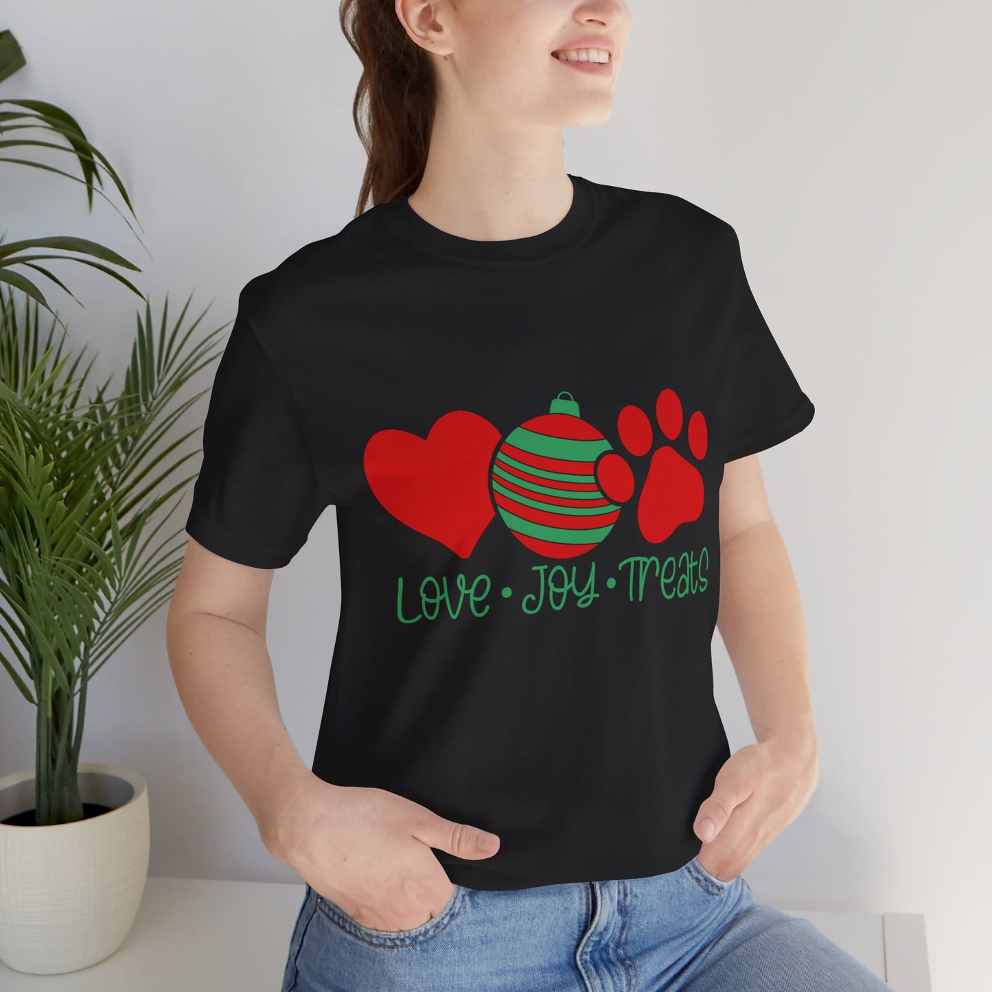 Jersey Short Sleeve Tee. Love- Joy- Treats