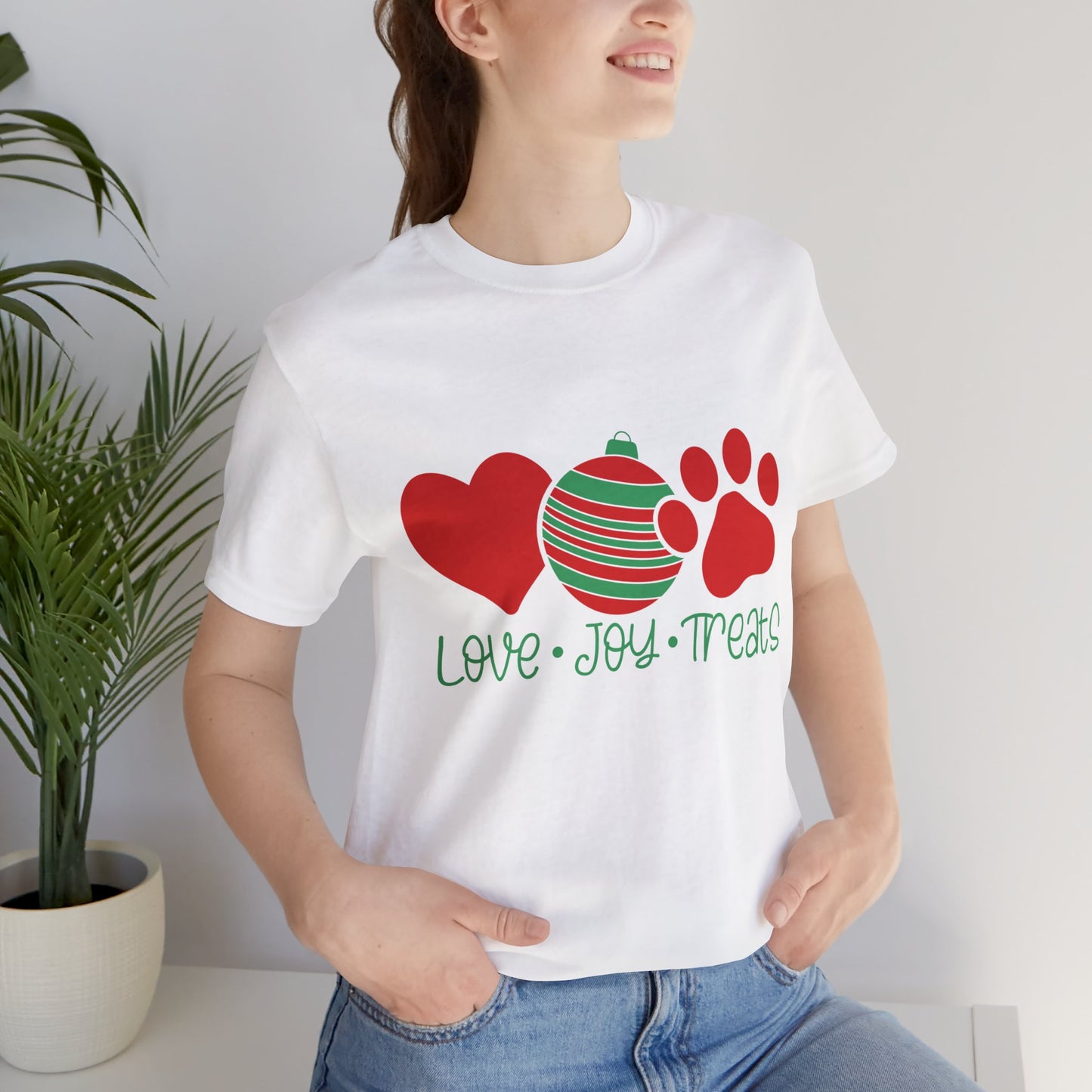 Jersey Short Sleeve Tee. Love- Joy- Treats