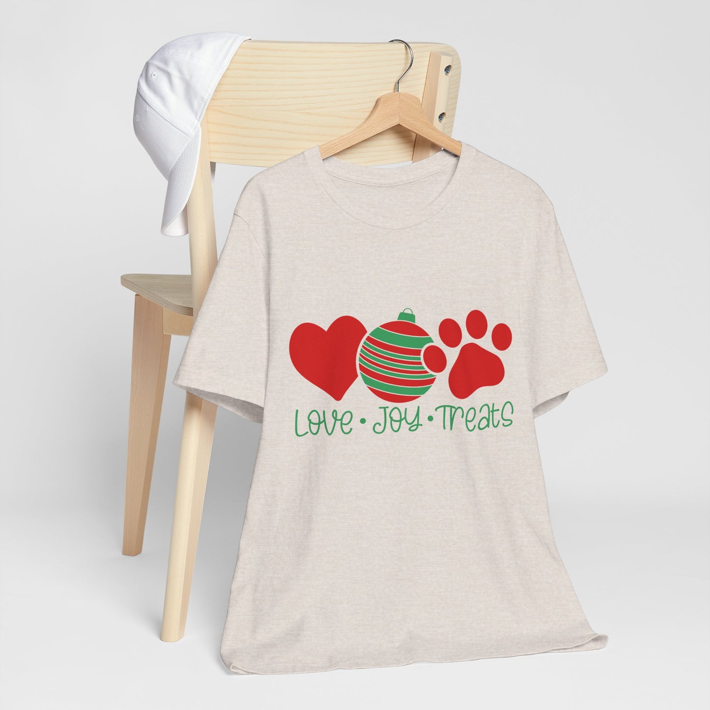 Jersey Short Sleeve Tee. Love- Joy- Treats